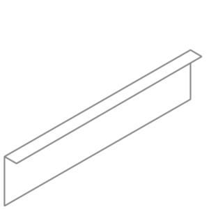Sendzimir Edging Set 2300mm Sendzimir Steel 2mm (VZ2.200.10)