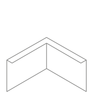 Sendzimir Edging Set 300mm Sendzimir Steel 3mm (VZ3.290BU)