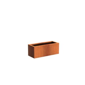 Andes 1000 x 400 x 400mm CorTen 2mm (CA25.3)