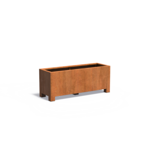 Andes with Feet 1500 x 500 x 600mm CorTen 2mm (CAP22.1)