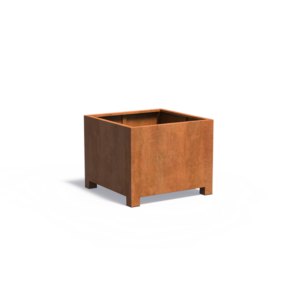Andes with Feet 1000 x 1000 x 800mm CorTen 2mm (CAP5.1)