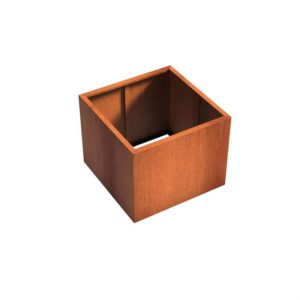 Andes without bottom 1000 x 1000 x 800mm CorTen 2mm (CAW5.1)