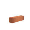 Sockel 1500 x 400 x 400mm CorTen 2mm (CK31)