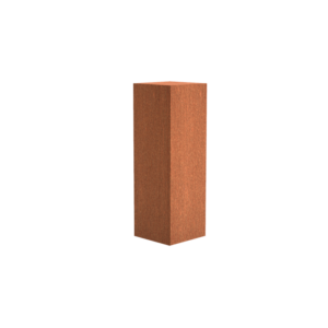 Sockel 400 x 400 x 1200mm CorTen 2mm (CK5)