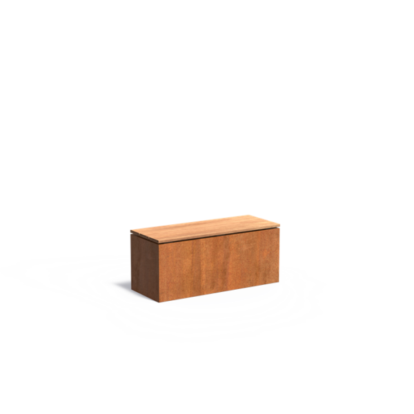 Sockel 1000 x 400 x 430mm CorTen 2mm (CKW32)