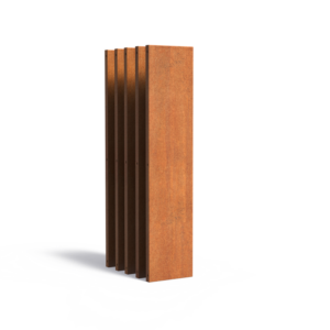 CorTen Panel Basic 400 x 50 x 1800mm CorTen 2mm (CPB5 (5pcs))