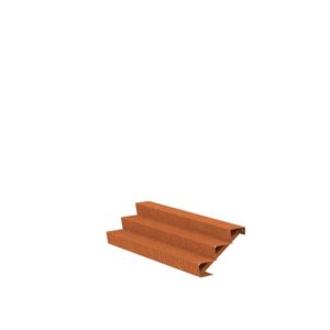 Stair 2000 x 720 x 510mm CorTen 4mm (CST3.4)