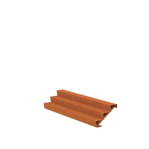 Stair 2500 x 720 x 510mm CorTen 4mm (CST3.5)