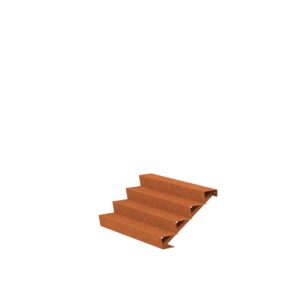 Stair 1500 x 960 x 680mm CorTen 4mm (CST4.3)