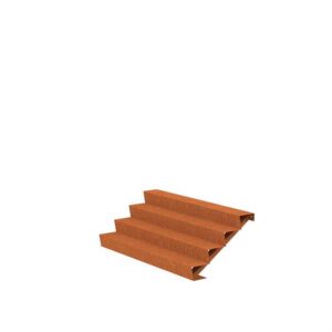 Stair 2000 x 960 x 680mm CorTen 4mm (CST4.4)