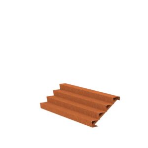 Stair 2500 x 960 x 680mm CorTen 4mm (CST4.5)