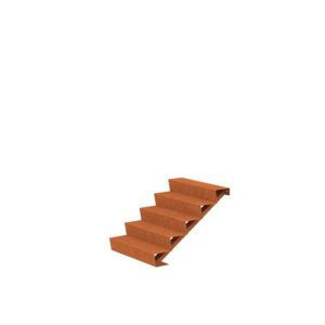 Stair 1000 x 1200 x 850mm CorTen 4mm (CST5.1)