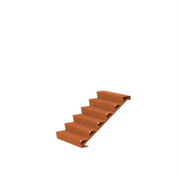 Stair 1000 x 1440 x 1020mm CorTen 4mm (CST6.1)