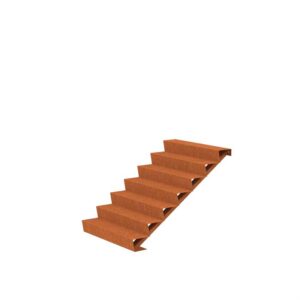 Stair 1250 x 1680 x 1190mm CorTen 4mm (CST7.2)