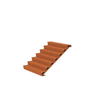 Stair 1500 x 1680 x 1190mm CorTen 4mm (CST7.3)