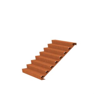 Stair 1500 x 1920 x 1360mm CorTen 4mm (CST8.3)