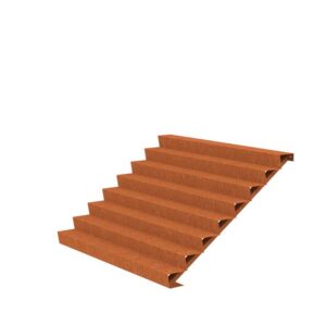 Stair 2500 x 1920 x 1360mm CorTen 4mm (CST8.5)