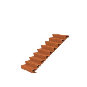 Stair 1000 x 2160 x 1530mm CorTen 4mm (CST9.1)