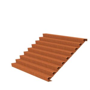 Stair 3000 x 2160 x 1530mm CorTen 4mm (CST9.6)