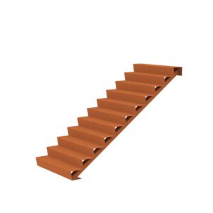 Stair 1250 x 1680 x 1870mm CorTen 4mm (CST11.2)