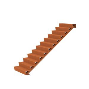 Stair 1000 x 1920 x 2040mm CorTen 4mm (CST12.1)