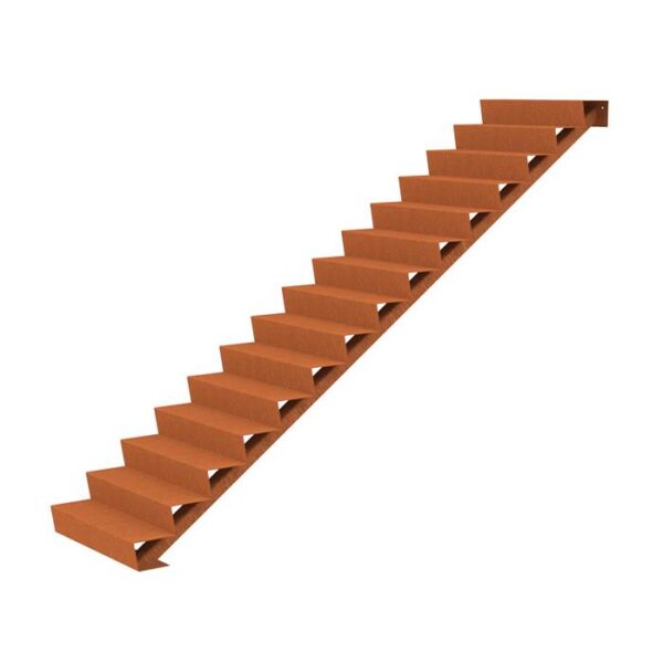 Stair 1000 x 1920 x 2550mm CorTen 4mm (CST15.1)