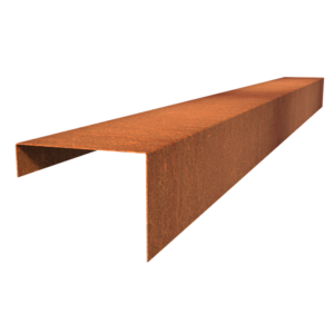 Corten Top Edge 2300mm Corten 2mm (CTE2.150.204.50 (10pcs))