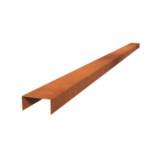 Corten Top Edge 2300mm Corten 2mm (CTE2.50.104.50 (10pcs))