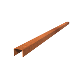 Corten Top Edge 2300mm Corten 2mm (CTE2.50.64.50 (10pcs))