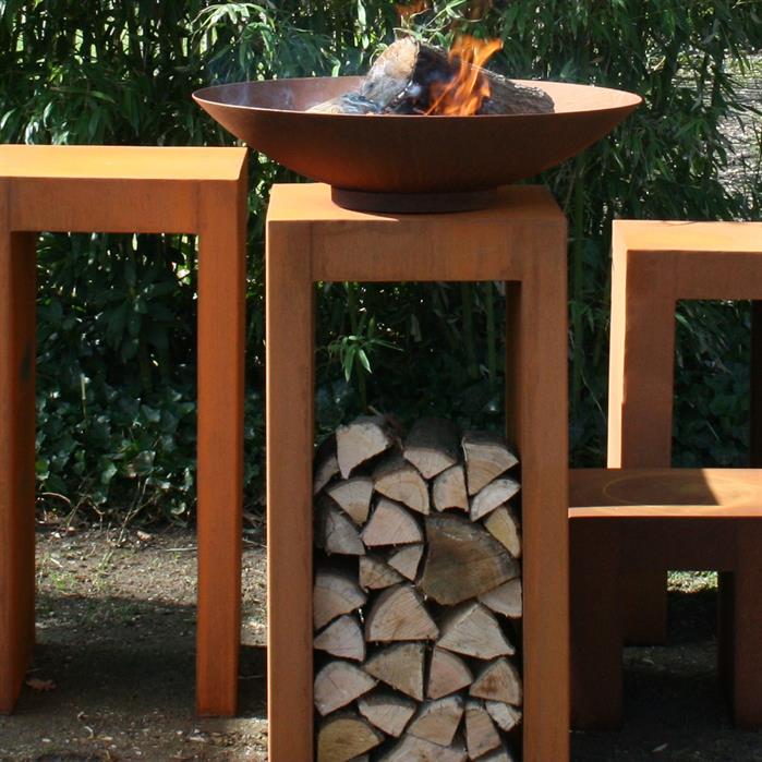 Firebowl 800 x 210mm Steel 3mm (BNS2)