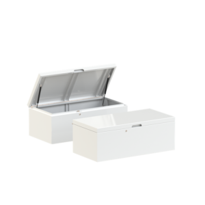 Storage Box 1180 x 580 x 450mm Aluminium RAL 9016 (STB120)