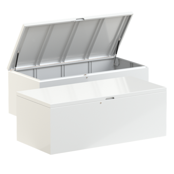 Storage Box 2000 x 950 x 750mm Aluminium RAL 9016 (STB200)