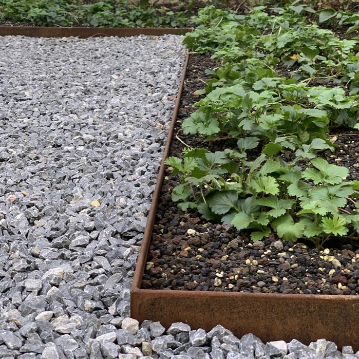 CorTen Edging Flattened 300mm CorTen 2mm (CP2.150BU)