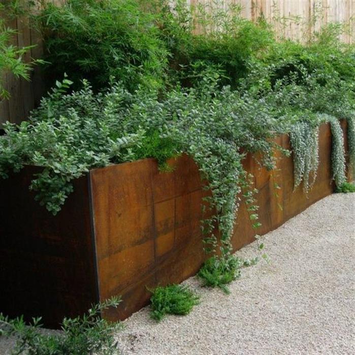 CorTen Edging Straight 300mm CorTen 2mm (CR2.150BU)