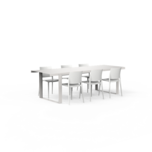Placa Dining 2600 x 1000 x 760mm Aluminium RAL 9016 (TP260)