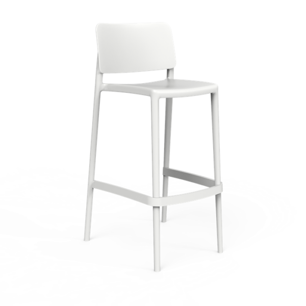 high stool sera white / ral colour mm (TOHSS075)