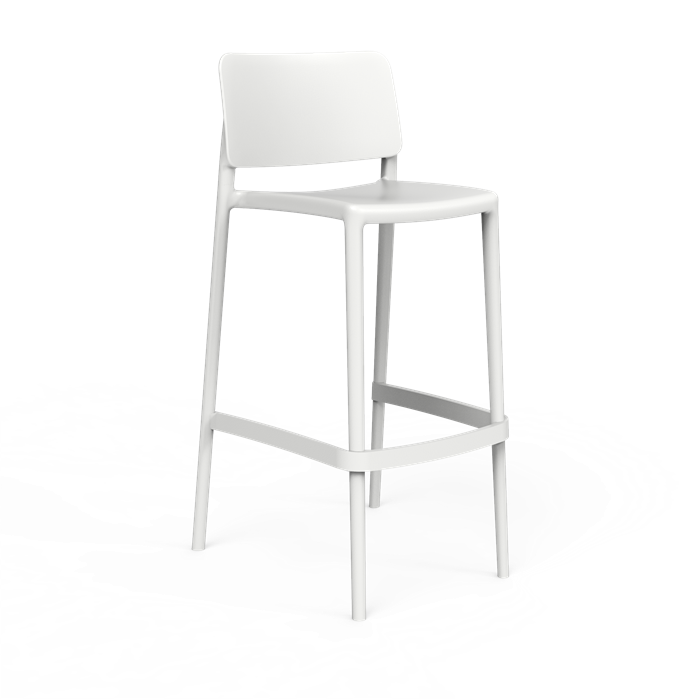 high stool sera white / ral colour mm (TOHSS075)