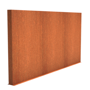 CorTen Wall 4000 x 150 x 2000mm CorTen 2mm (CW1)