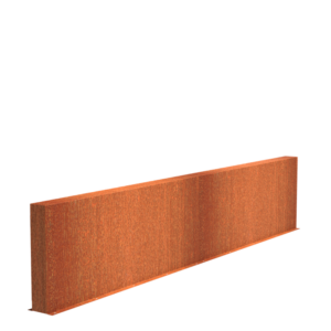 CorTen Wall 4000 x 150 x 800mm CorTen 2mm (CW1.3)