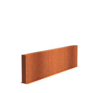 CorTen Wall 3000 x 150 x 800mm CorTen 2mm (CW2.3)