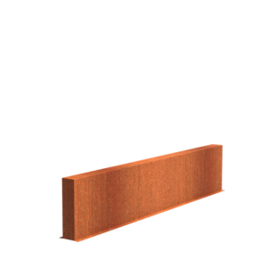 CorTen Wall 3000 x 150 x 600mm CorTen 2mm (CW2.4)