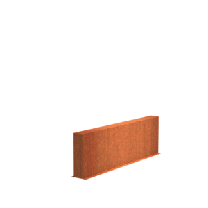 CorTen Wall 2000 x 150 x 600mm CorTen 2mm (CW3.4)