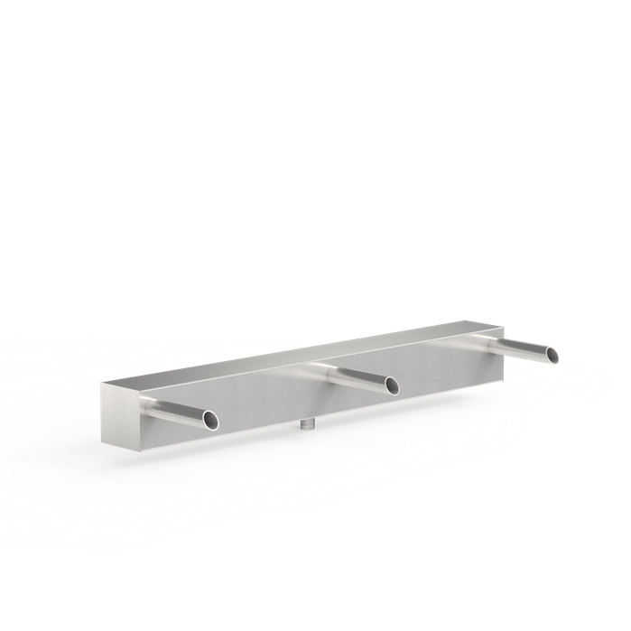Pond Accessoires Waterfall 930 (outflow 3 pipes 150mm)mm Inox (VB5.1)