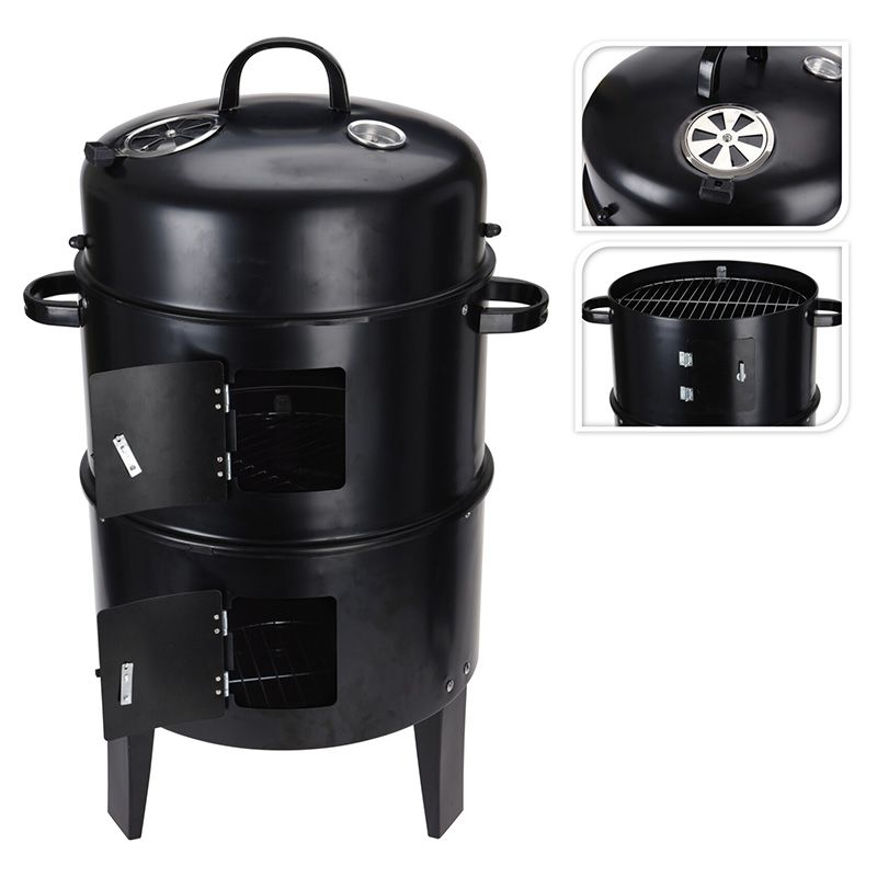 Ceruzo Barbecue Smoker - Rook- en Grill-oven - Ø40 x H78 cm