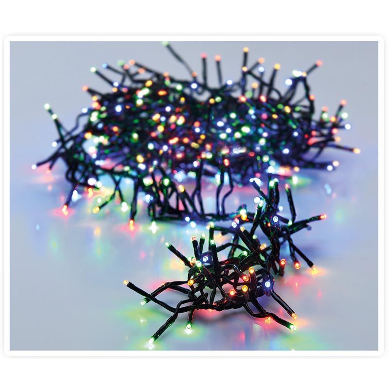 Clusterverlichting - 384 LED - 2.8m - multicolor