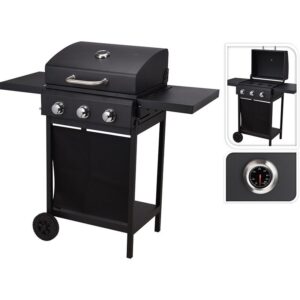 Vaggan Gas barbecue - 3 branders