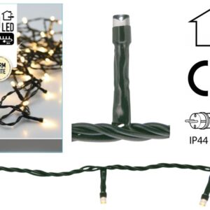 Kerstverlichting 80 LED's - 6 meter - warm wit