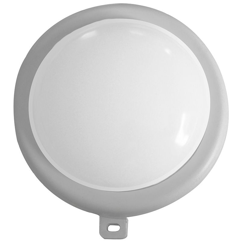 LED Buitenlamp rond - wit - 6W