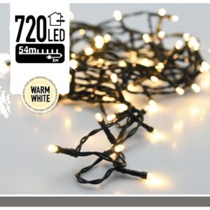 Kerstverlichting - 720 LED's - 54 meter - warm wit