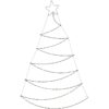 Verlichte Kerstboom - Wanddecoratie - 150cm